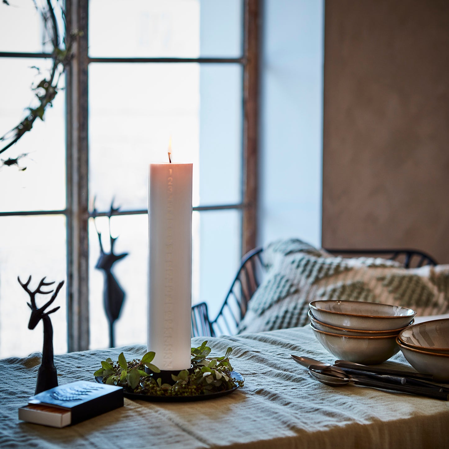 Apagador Deer de velas nórdico