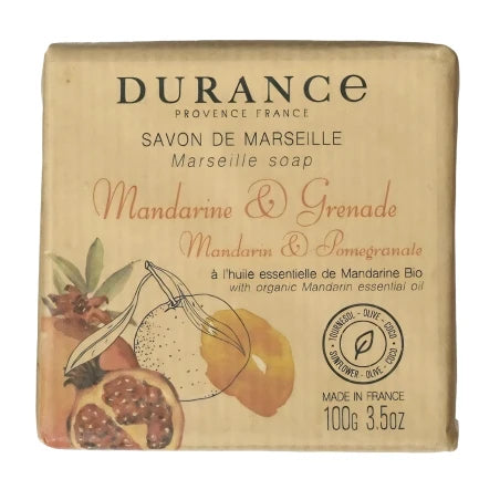 Jabón de Marsella mandarina y albahaca aceite esenciales