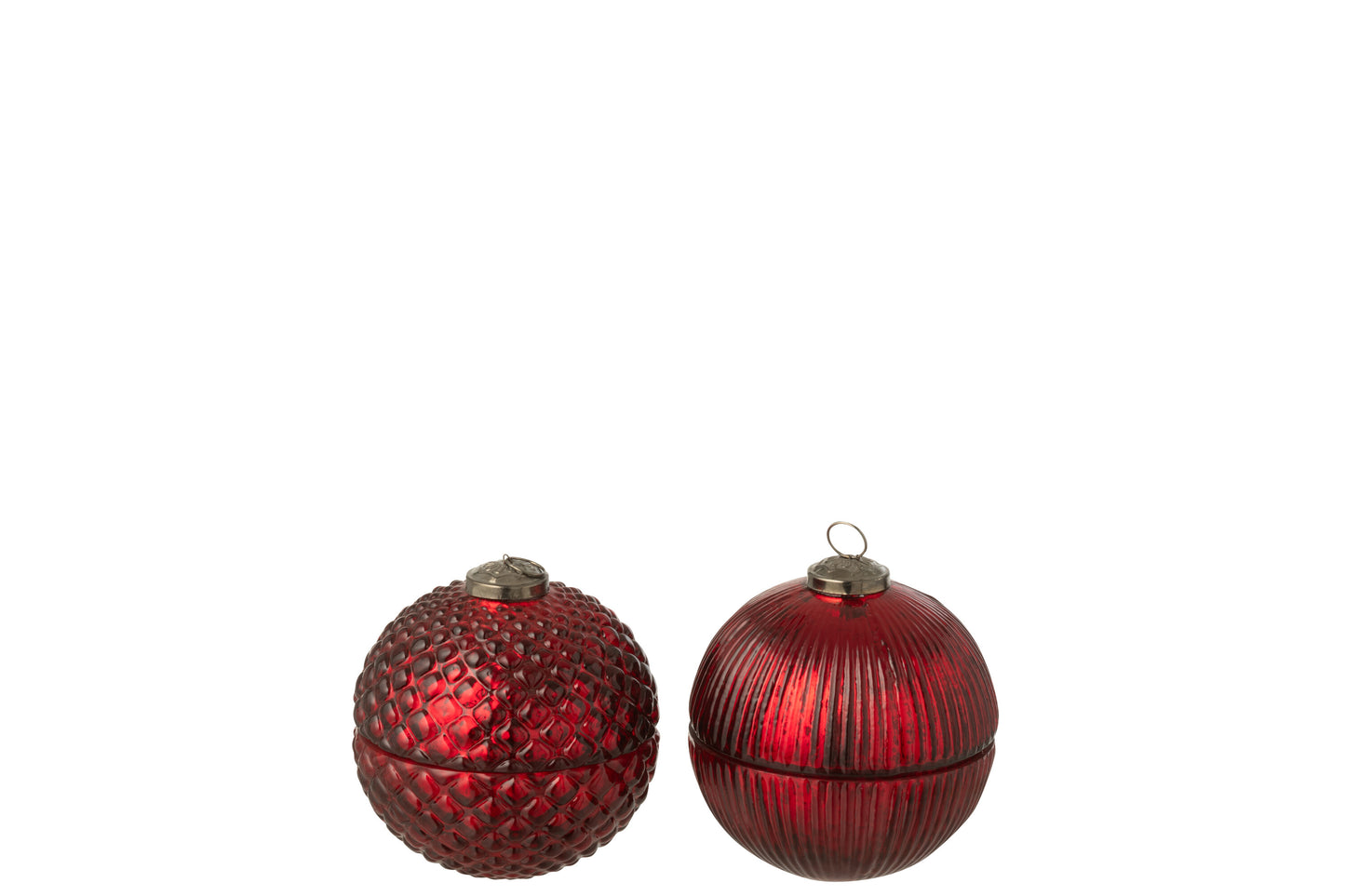 Vela bola roja grande perfumada PREVENTA