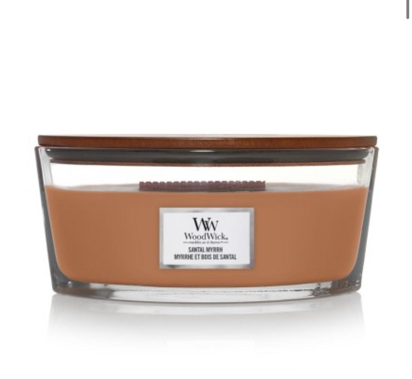 Velas chimenea Woodwick Sándalo y Mirra