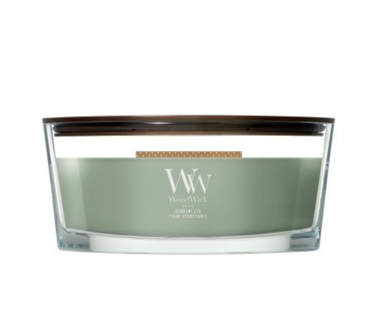 Velas chimenea Woodwick Higo verde