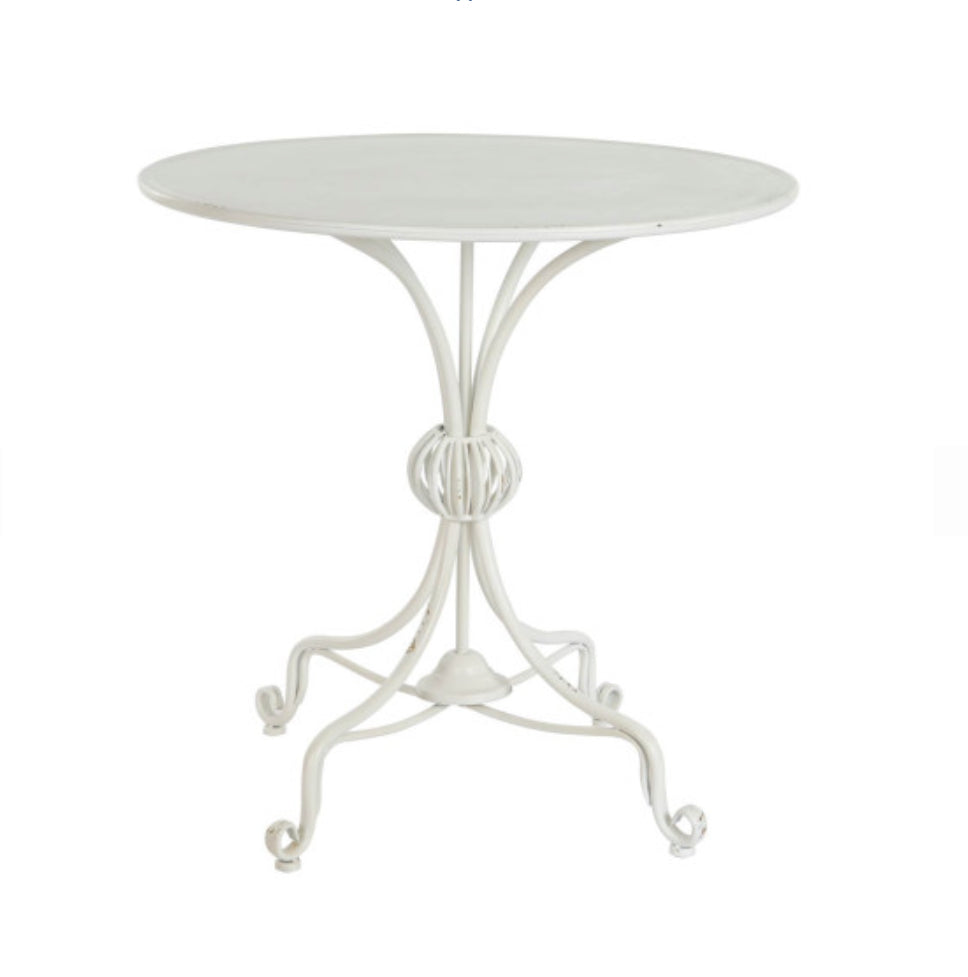 Mesa metálica acabado vintage