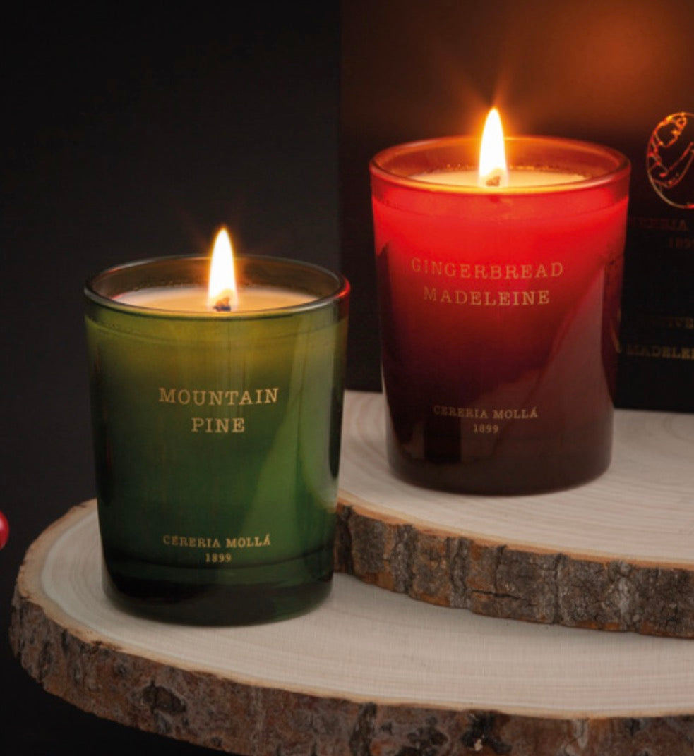 Set regalo 2 velas Cereriamolla