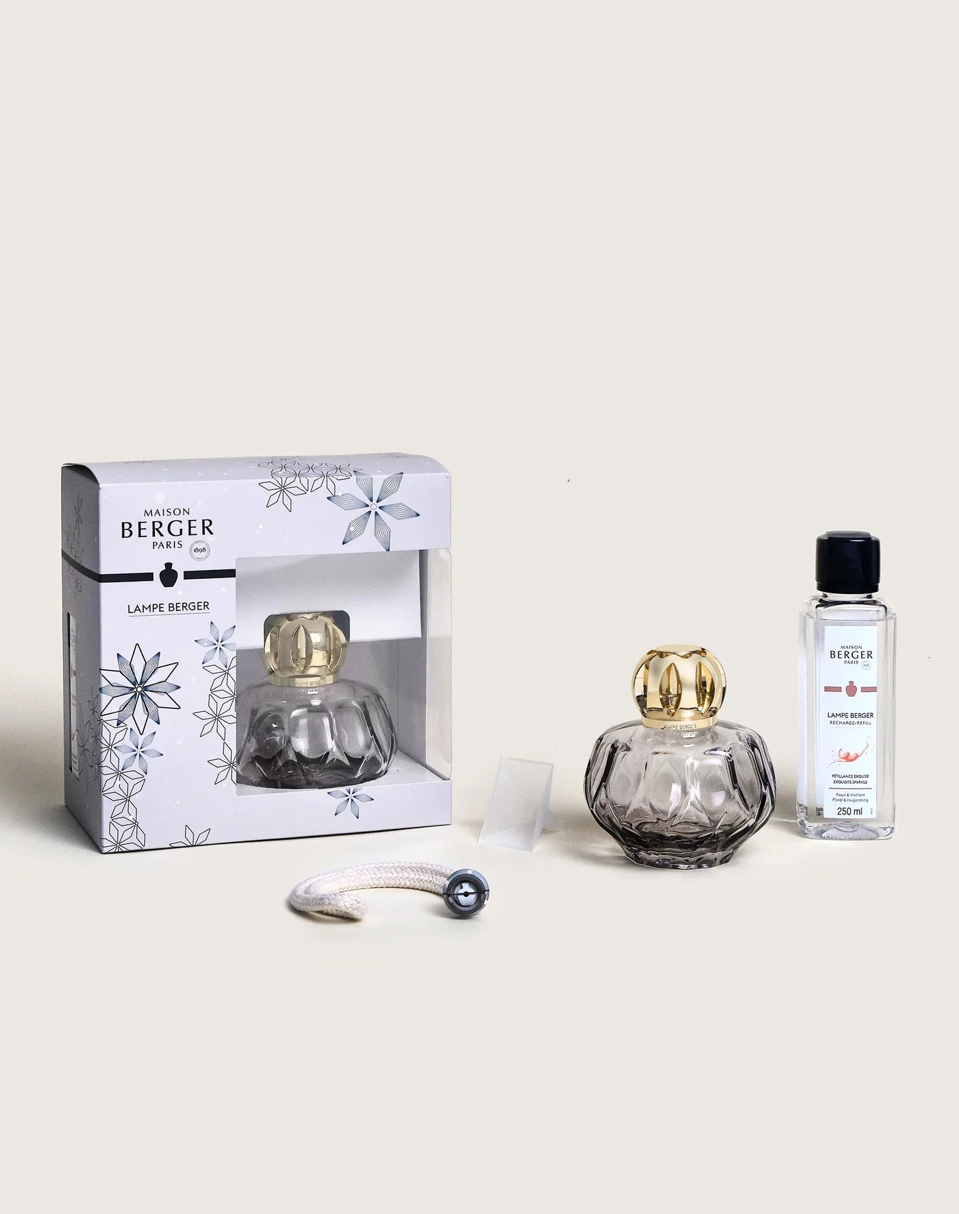 Cofre lámpara Berger Rosalie Gris