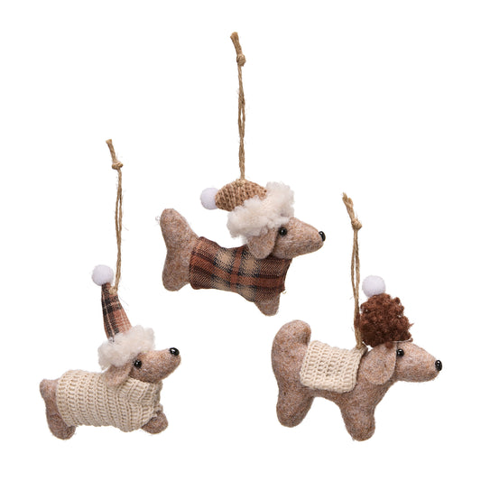 Perritos ingleses lana set 3