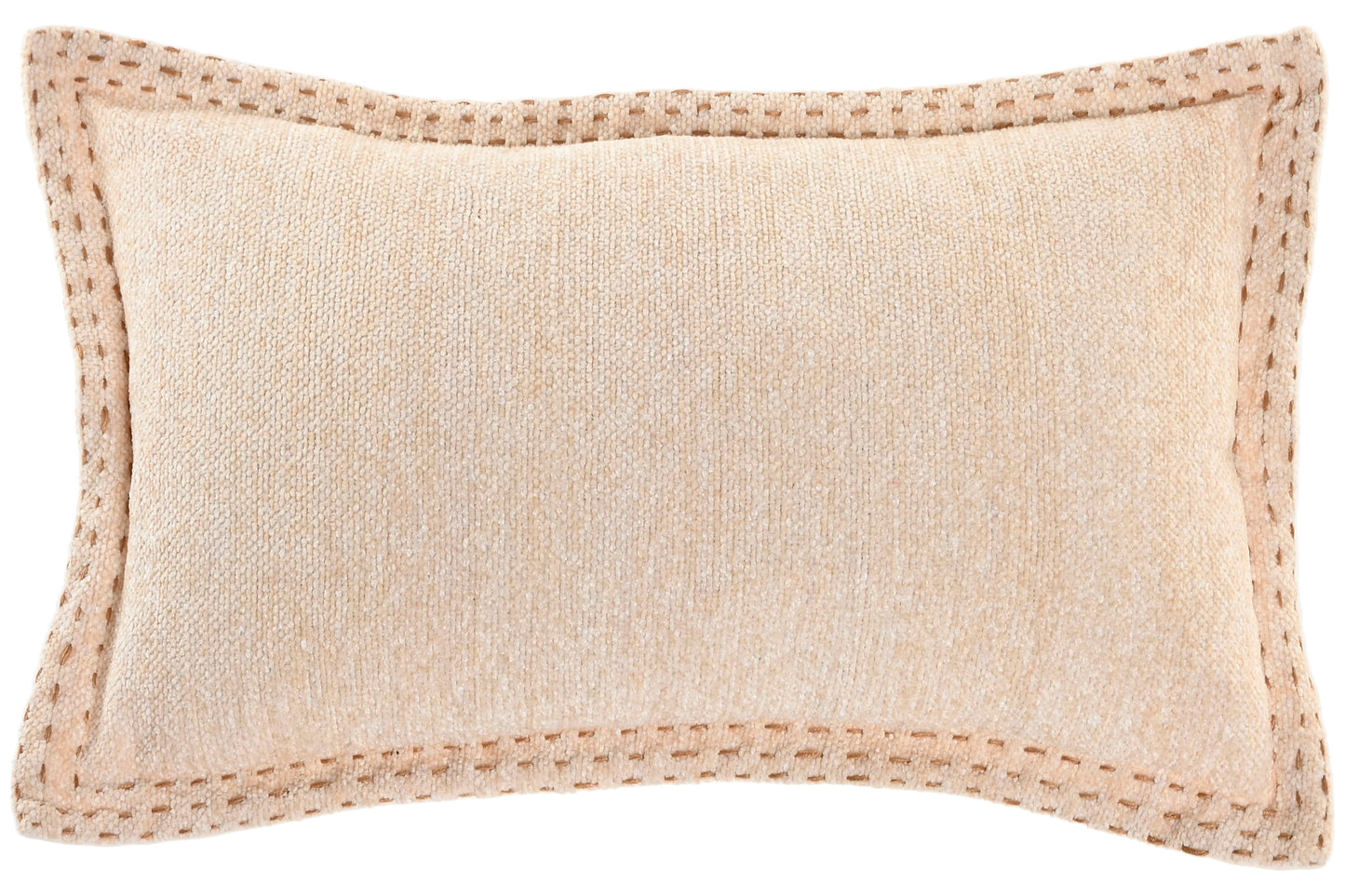 Cojín algodón crema 50x30