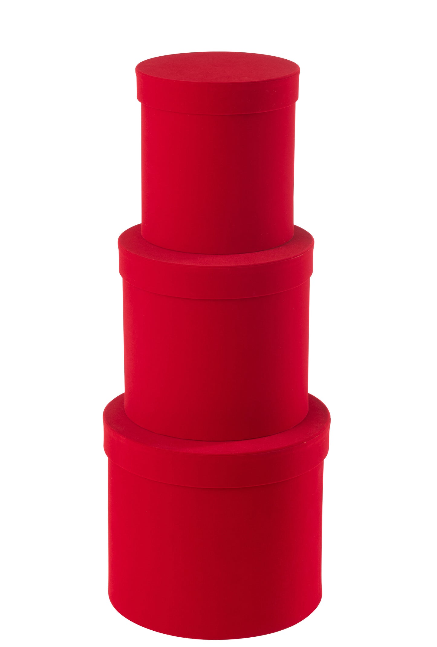 Cajas terciopelo cilindro