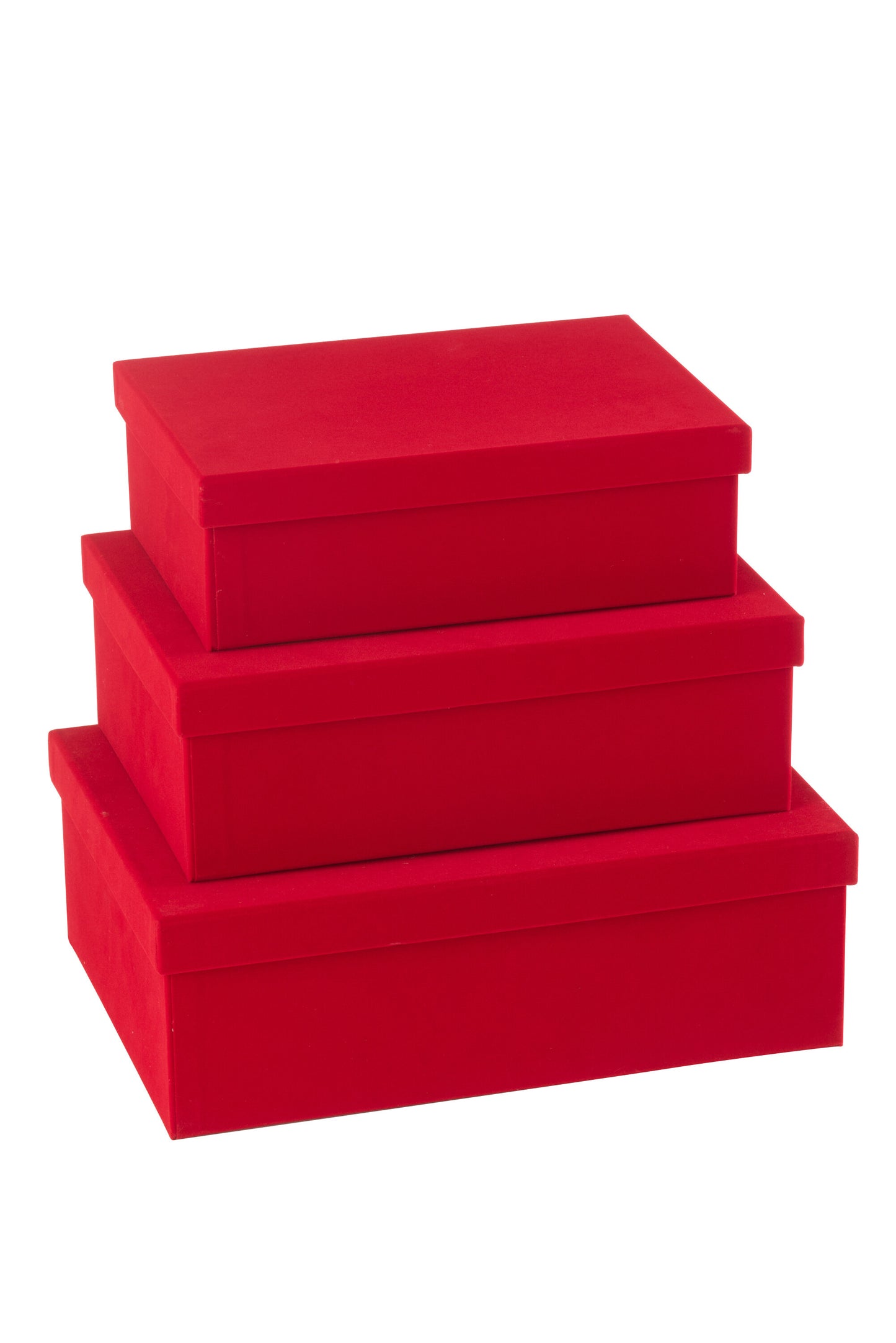 Cajas terciopelo rectangular