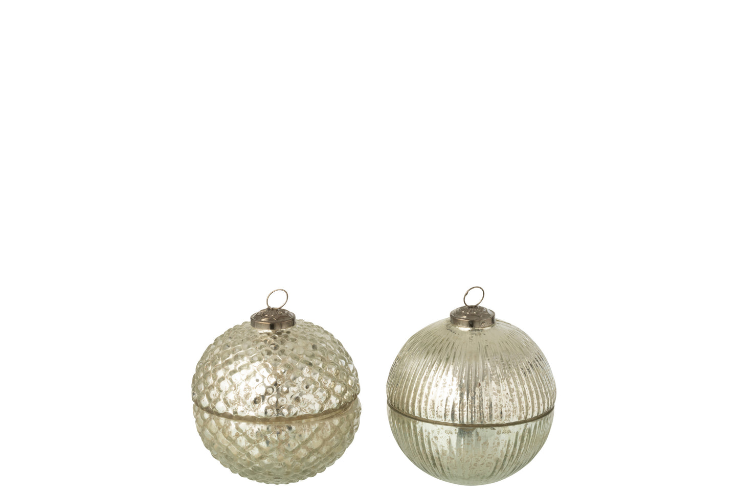 Vela bola medium plata