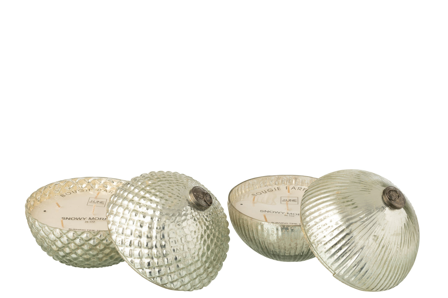 Vela bola grande plata PREVENTA