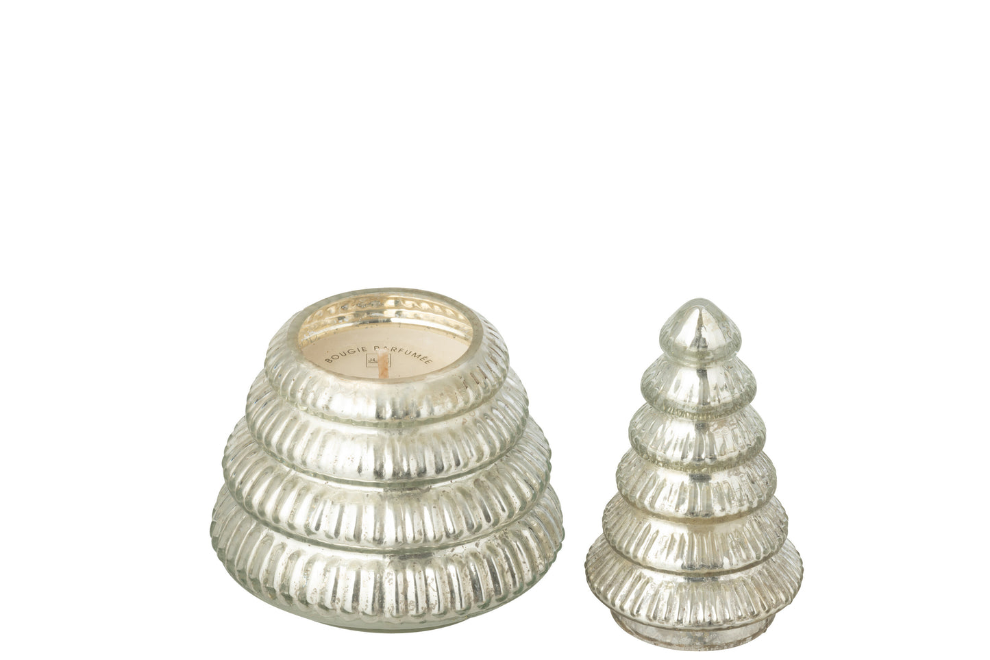 Vela árbol pequeño plata