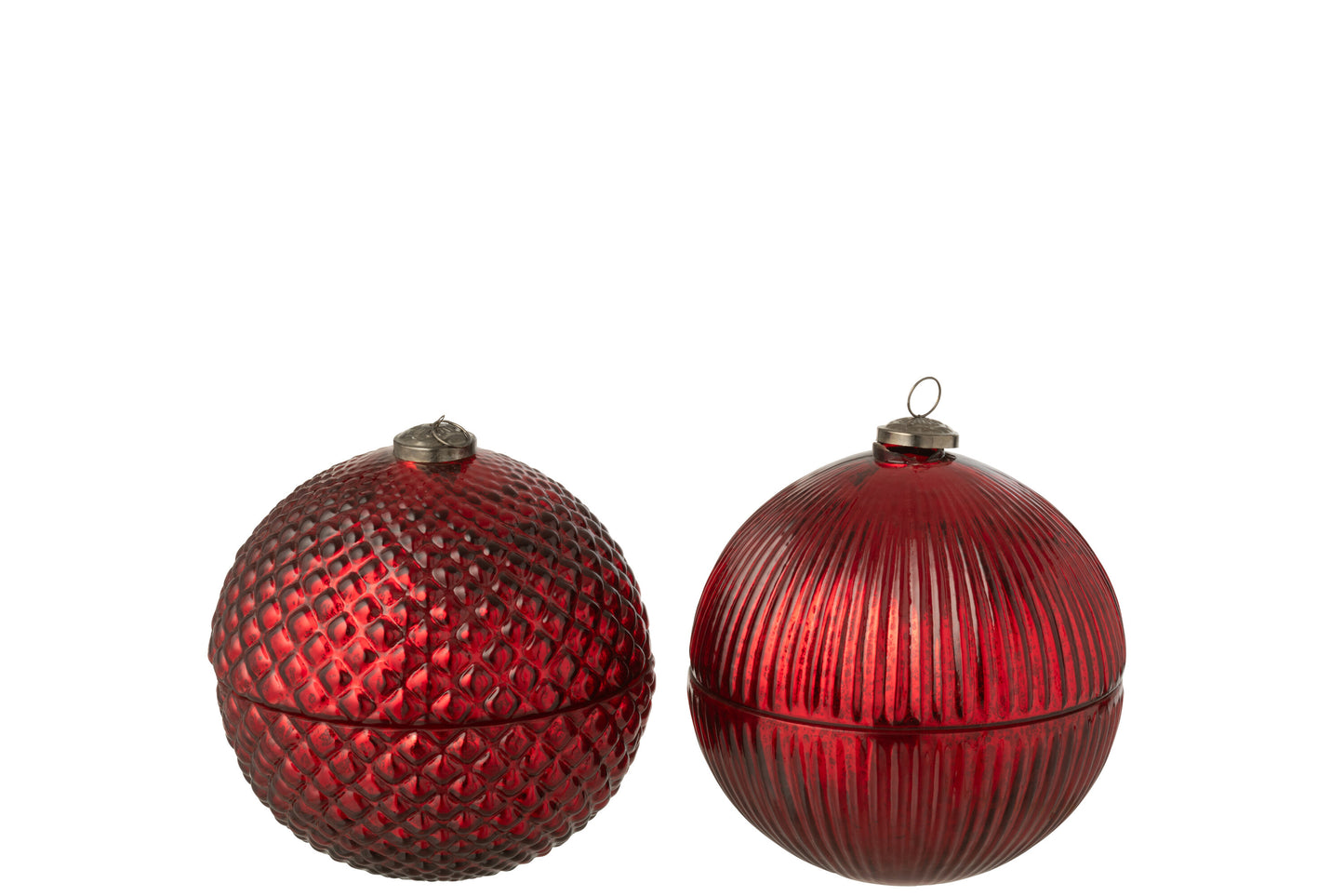 Vela bola medium roja perfumada