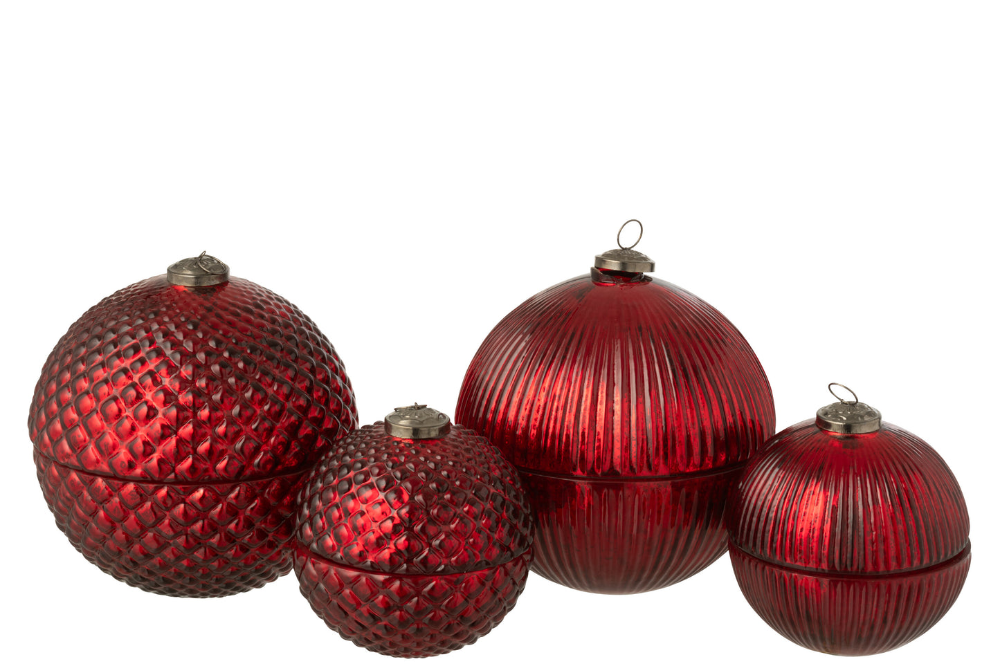 Vela bola roja grande perfumada PREVENTA