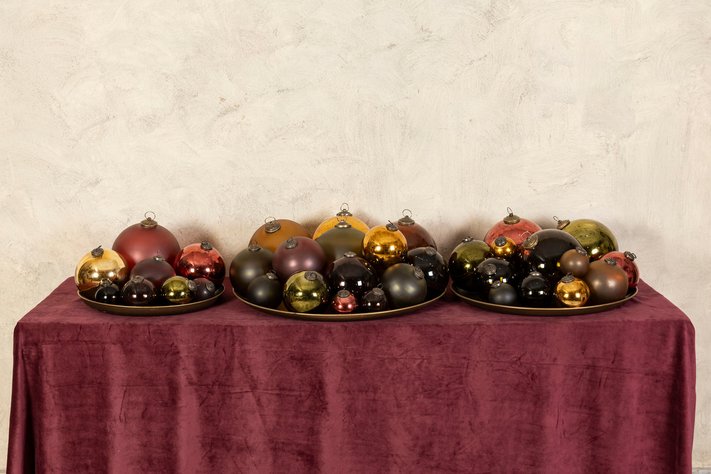 Bola cristal bungurdy envejecido 8cm