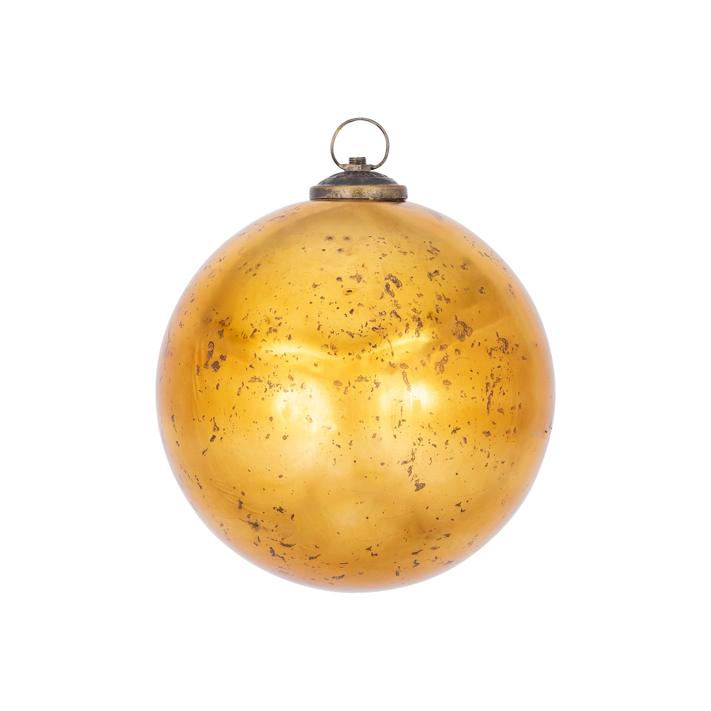 Bola cristal dorado envejecido 20cm