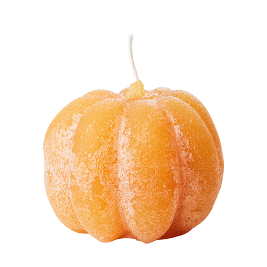Vela calabaza pequeña, naranja