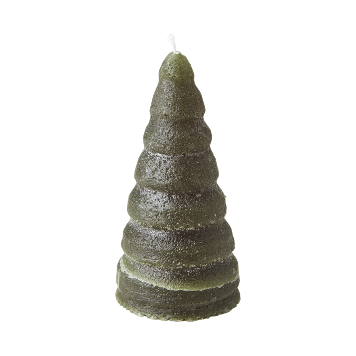 Vela árbol verde, 2 tamaños