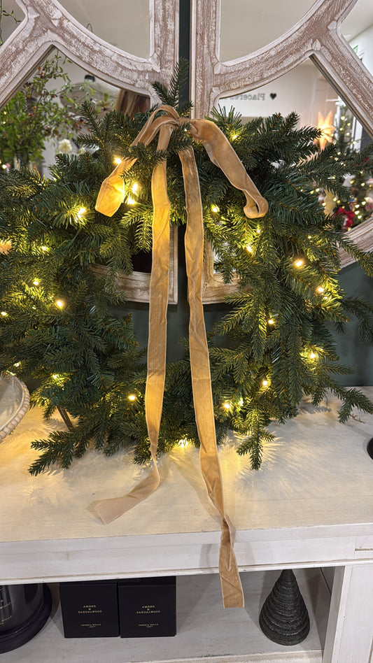 Corona luces enchufe