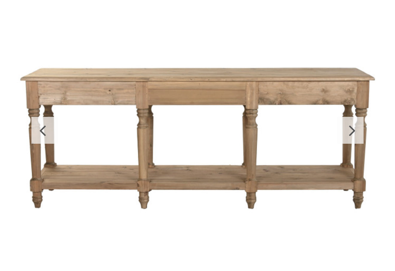 Consola abeto madera reciclada