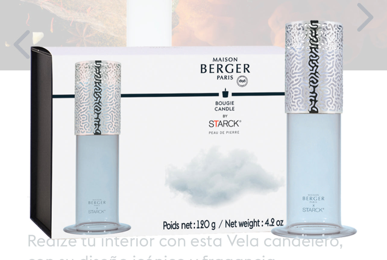 Vela candelero by Starck Peau de Pierre