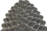 Piña cemento grande decorativa