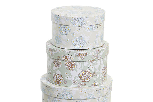 Set de 10 cajas flores