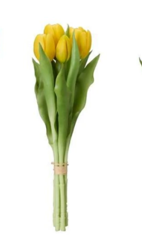 Tulipanes ramos amarillos