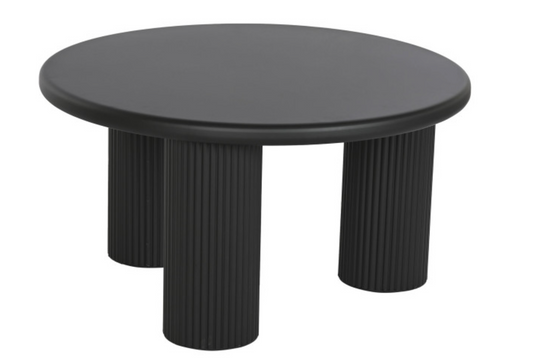 Mesa metálica negra