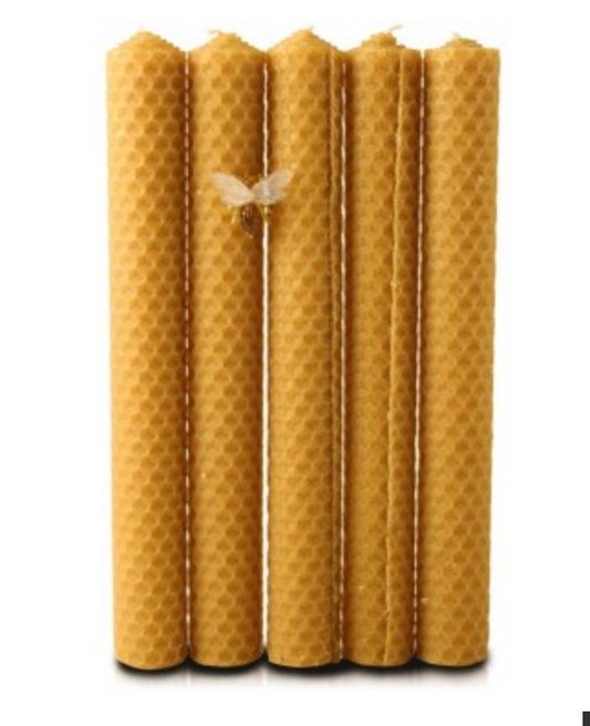 Velas cera virgen panal pack de 2