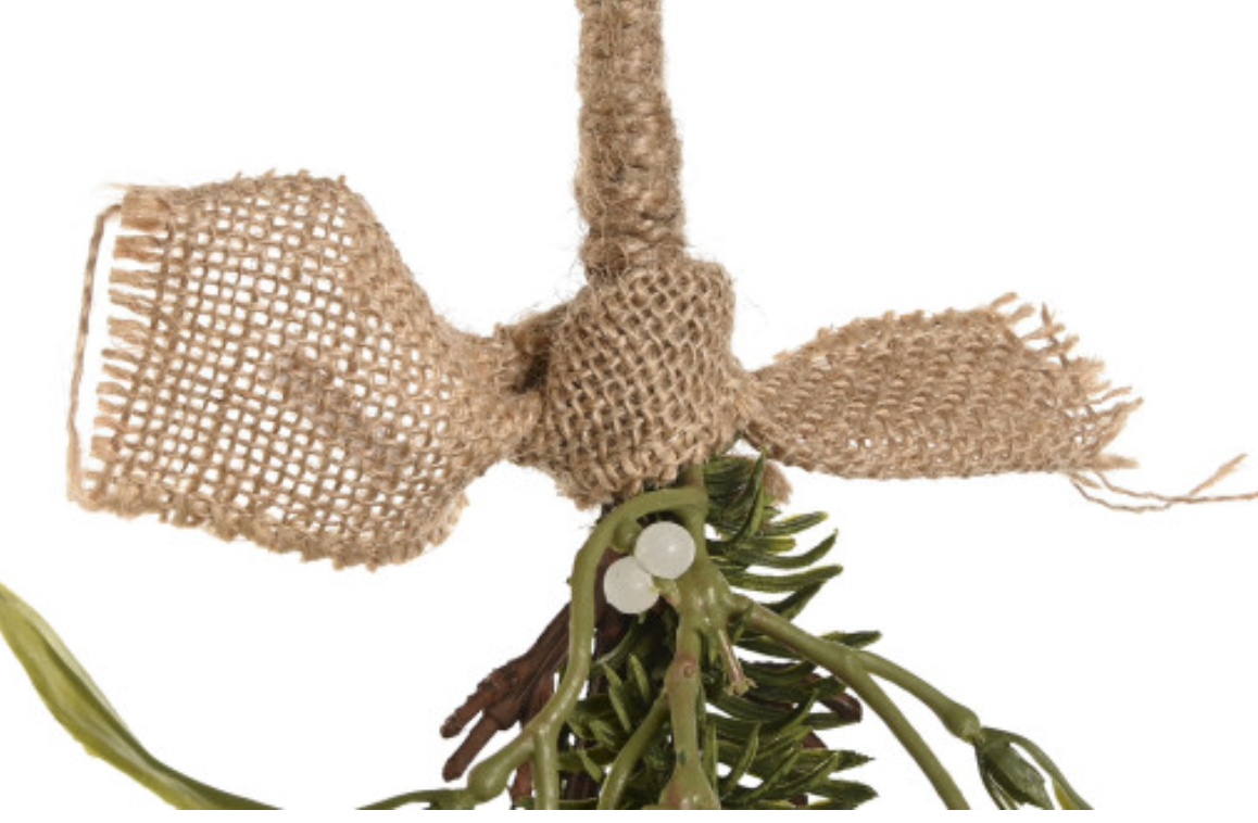 Rama acebo y muérdago