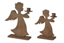 Ángeles veleros metálicos