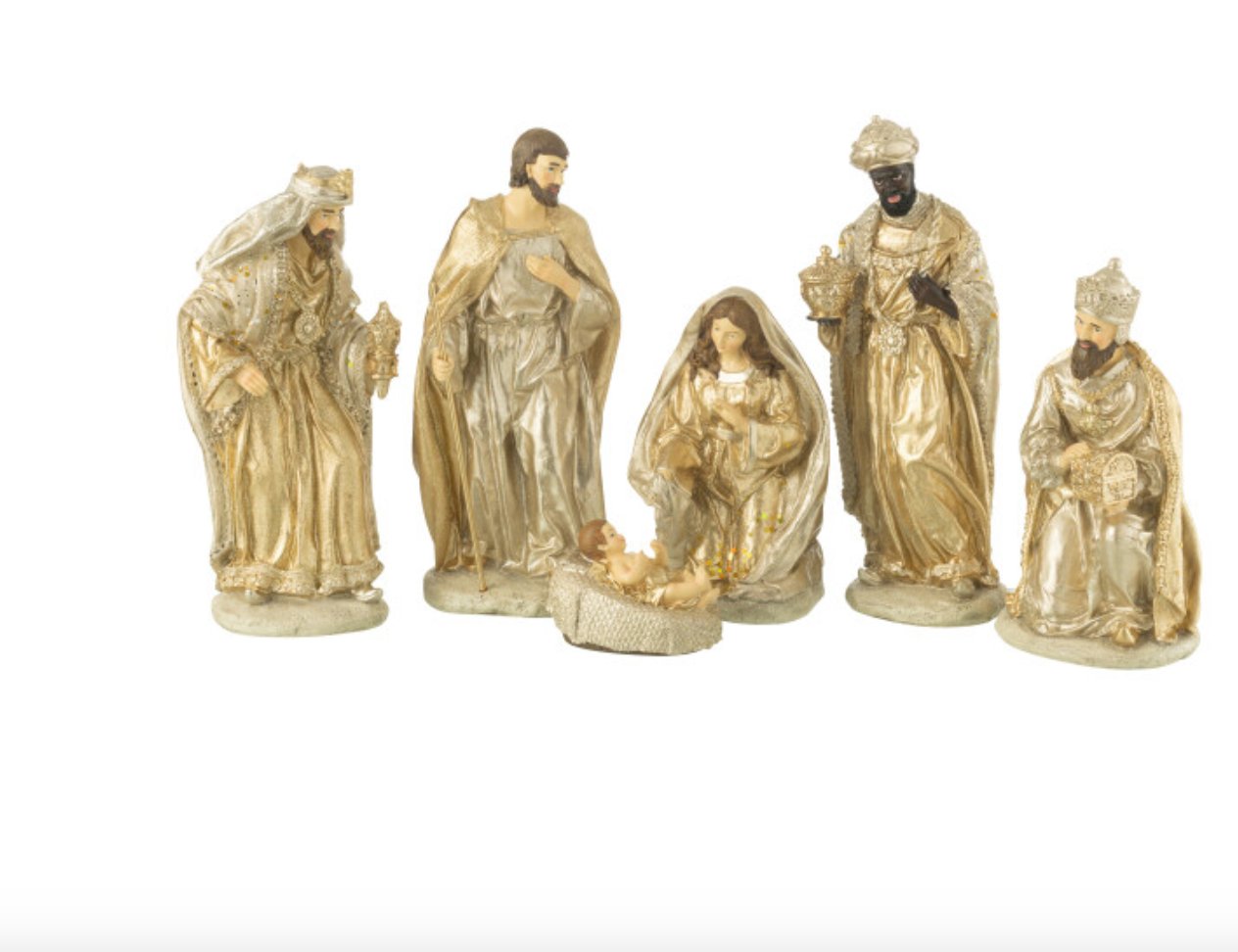 Belén tradicional brillo