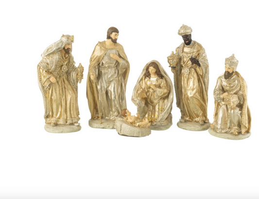 Belén tradicional brillo