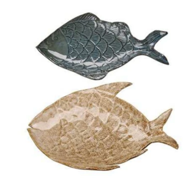 Set de platos Galia peces