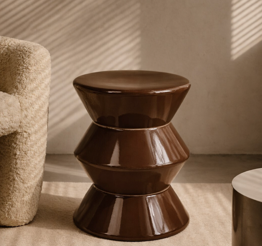 Mesita auxiliar chocolate