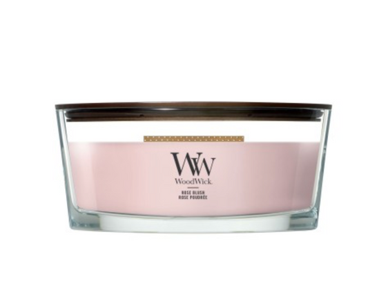 Velas chimenea Woodwick Rose Blush