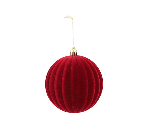 Bola velvet rayada