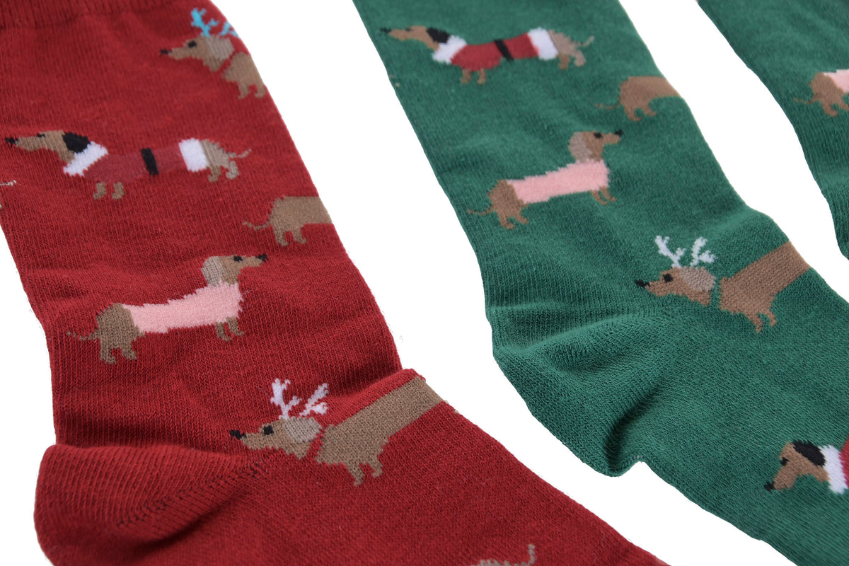Calcetines Navideños perritos