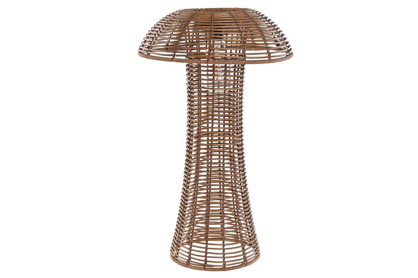 Lámpara solar marrón exterior