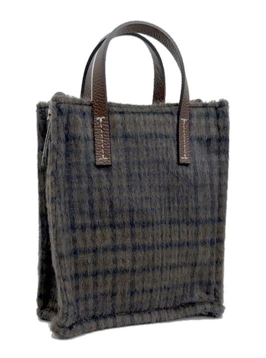 Bolso cuadros Rea pequeño