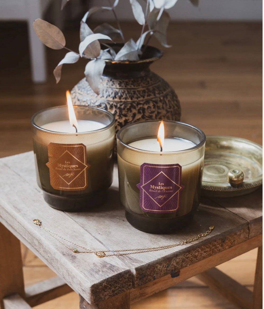 Velas joyas incienso o palo santo