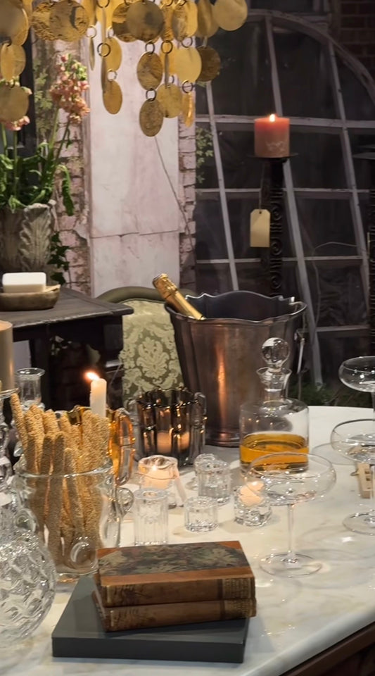 Champanera Elara vintage aluminio