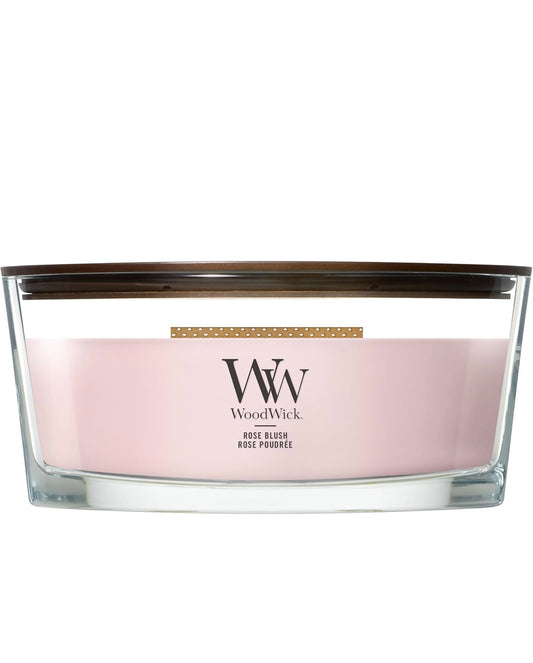 Velas chimenea Woodwick Rose Blush