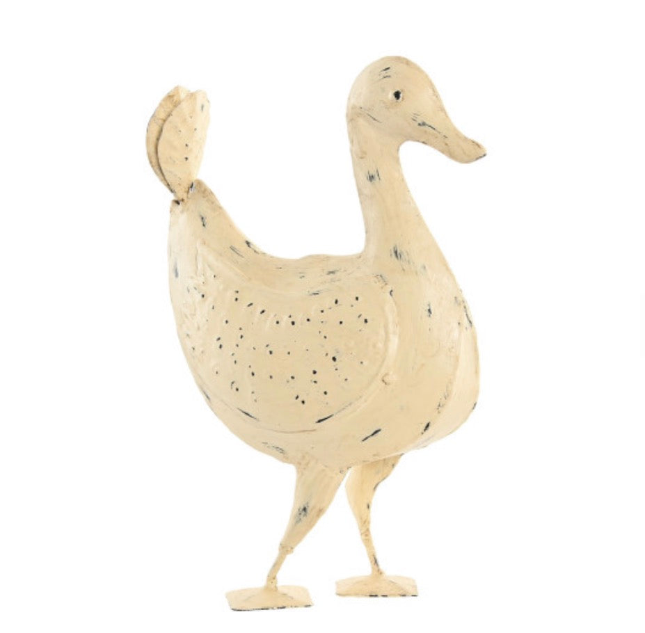 Pato metálico