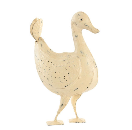 Pato metálico