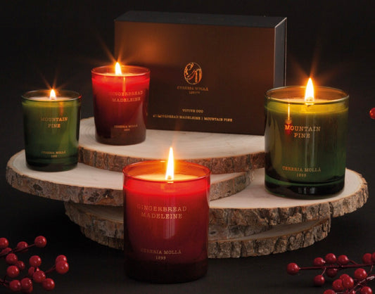 Set regalo 2 velas Cereriamolla