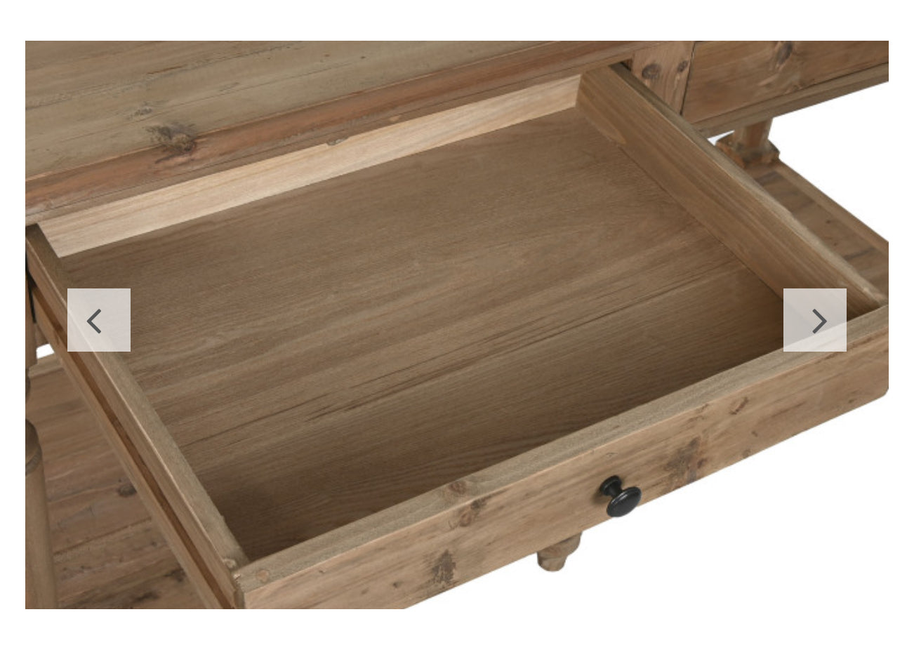 Consola abeto madera reciclada