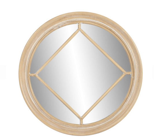 Espejo madera decapada