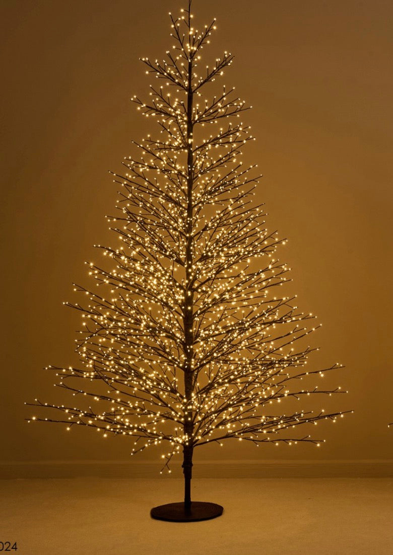 Árbol led metálico 1,80, 1940 leds