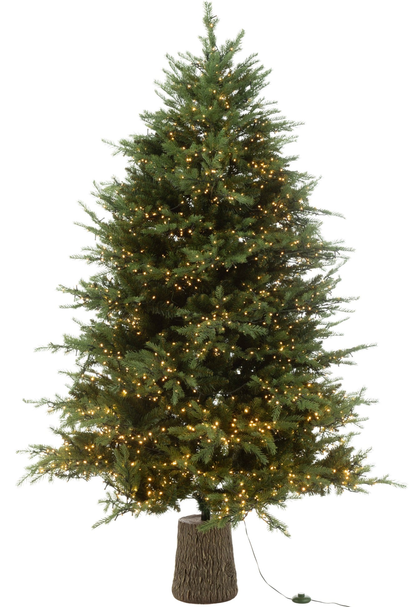 Árbol Navidad 3000leds pie porcelana